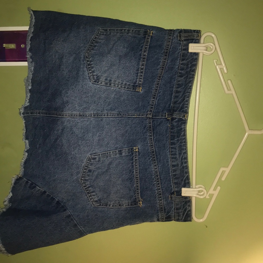 LoveTree denim mini skirt - Picture 2 of 2